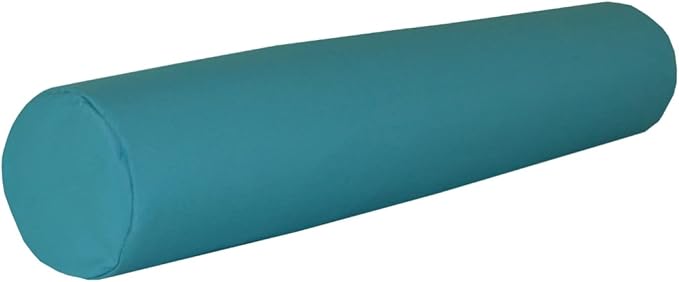 Furniture Barn USA 7" x 36" Bolster Pillow, Aqua