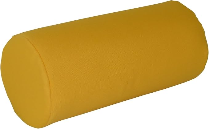 Furniture Barn USA 7" x 18" Bolster Pillow, Yellow