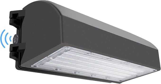LED Full Cutoff Wall Pack, 35W(420W Eqv.) 4,200LM 5000K with Dusk to Dawn Photocell, 100-277Vac, LED Wall Pack for Outdoor Lighting (1 Pack) - ETL Listed