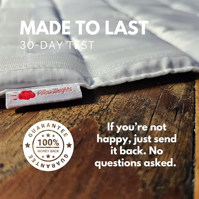 Outdoor Pillow Weights – Invisible Weighted Inserts to Keep Outdoor Cushions in Place on Windy Patios, Decks, Yachts & Resorts – Water-Resistant, Wind-Tested (2-Pack)