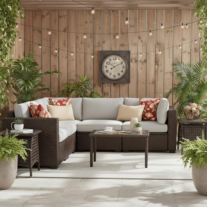Greendale Home Fashions 2-Pack Outdoor 19x12 inch Rectangle Decorative Throw Pillow, Sanddollar