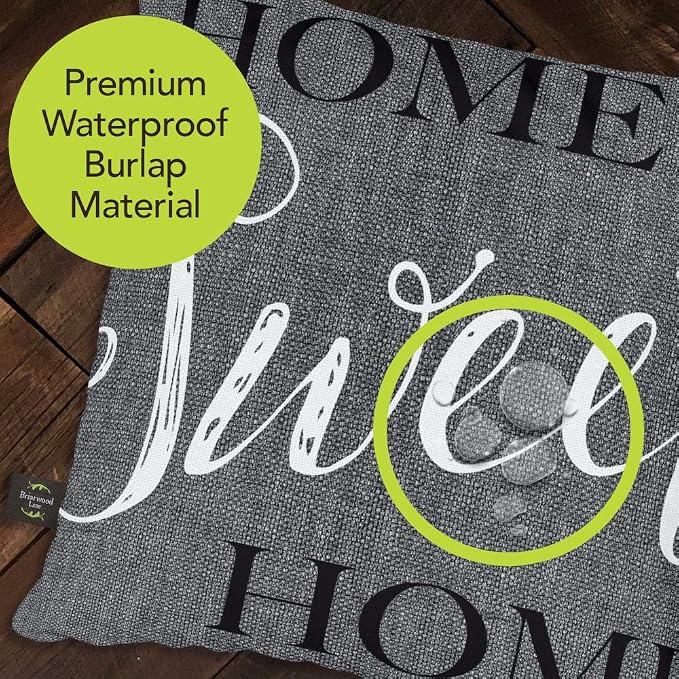 Briarwood Lane Indoor/Outdoor Pillow 17x17 Home Sweet Home Everyday Decorative Pillow