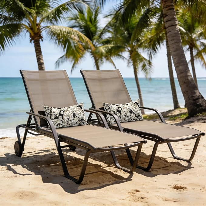 LVTXIII Outdoor Lumbar Pillow Covers Only Set of 2 Patio Decorative Pillow Cases, Water Repellent Lumbar Cushion Cases for Sofa, Patio Couch Garden Use, 12x20 Inch, Paisley Black