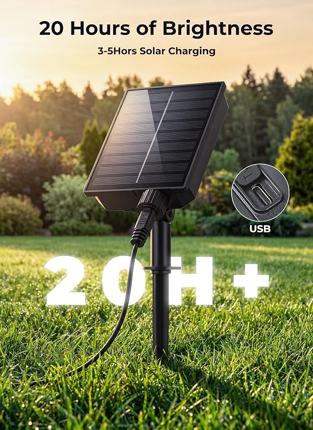 Brightown Solar Lights Outdoor,12Pack 96LED Solar Garden Lights Warm White | Swaying Firefly Waterproof, 8 Modes Solar String Light for Yard Patio Pathway Landscape Decoration Gifts