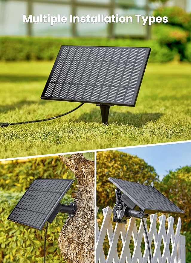 Brightown 158FT 77LED Solar String Lights Outdoor with USB Port | Shatterproof Bulbs, Dimmable & Timable, 3 Modes, Solar Patio Lights with a Mount Clip for Camping Backyard Garden Decor