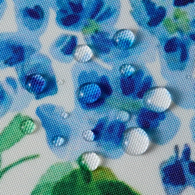 DFXSZ Outdoor Pillow Covers 20x20 Inch Set of 2 Blue Hydrangea Decor Waterproof Throw Pillow Covers Spring Summer Outdoor Waterproof Pillowcases Decor for Patio Funiture Garden Sofa Couch 026A20