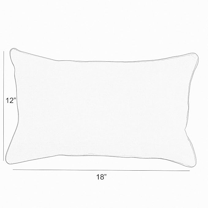 Sorra Home Indoor/Outdoor Knife Edge Pillow Set, Set of 2, Green