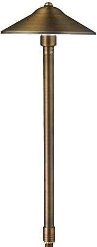 VOLT 12V LED Landscape Lighting Kit (6 Spotlights, 4 Path Lights), Bronze | Solid Brass, 150W Low Voltage Transformer, Ideal for House Yard Outdoor Pathway Walkway Garden Driveway or Patio