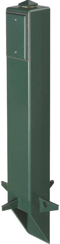 Arlington Industries GP26 Gard-N-Post Outdoor Landscape Lighting Garden Post, 26-Inch (Green)
