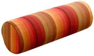 Cushion Source 20" x 6" Sunbrella Bolster Pillow, Indoor/Outdoor Decorative Support Pillow, Fade and Water Resistant, Sunbrella Astoria Sunset