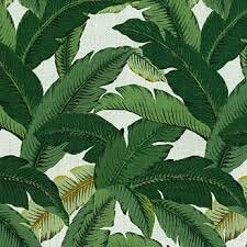 RSH DECOR Square Throw Pillows Set of 4, 24" x 24", Outdoor Pillows Waterproof, Outdoor Pillow Covers, Pillow Covers for Couch, Swaying Palms Aloe, Made in USA