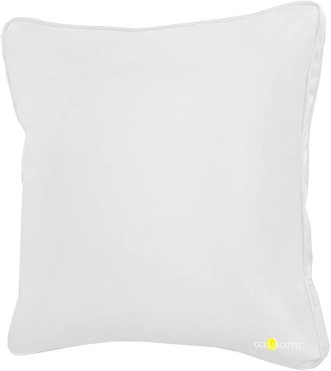 Oceansouth Boat Deck Pillow/Outdoor Waterproof Throw Pillow (Gray, 20 x 20) Cushion Outdoor Furniture Lumbar Back for Chair Patio seat Cover Chairs Home Decor Pillows Waterproof Bed Cases Garden