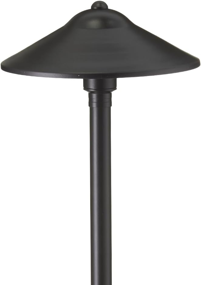 VOLT 12V LED Landscape Lighting Kit (6 Spotlights, 4 Path Lights), Black | Solid Brass, 150W Low Voltage Transformer Included, Ideal for House Yard Outdoor Pathway Walkway Garden Driveway or Patio