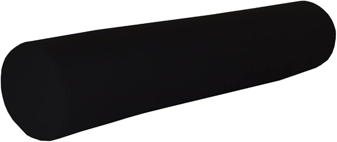 Furniture Barn USA 7" x 36" Bolster Pillow, Black