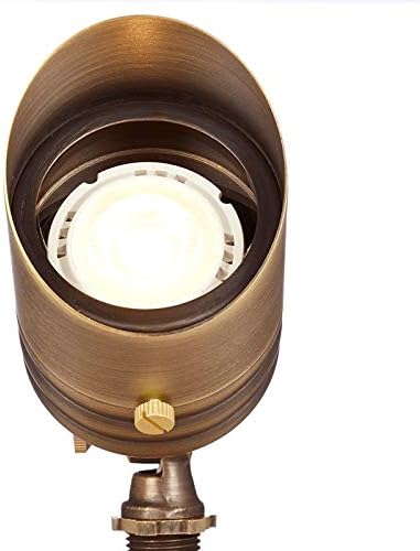 VOLT 12V LED Landscape Lighting Kit (8 Spotlights, 4 Path Lights), Bronze | Solid Brass, 150W Low Voltage Transformer, Ideal for House Yard Outdoor Pathway Walkway Garden Driveway or Patio