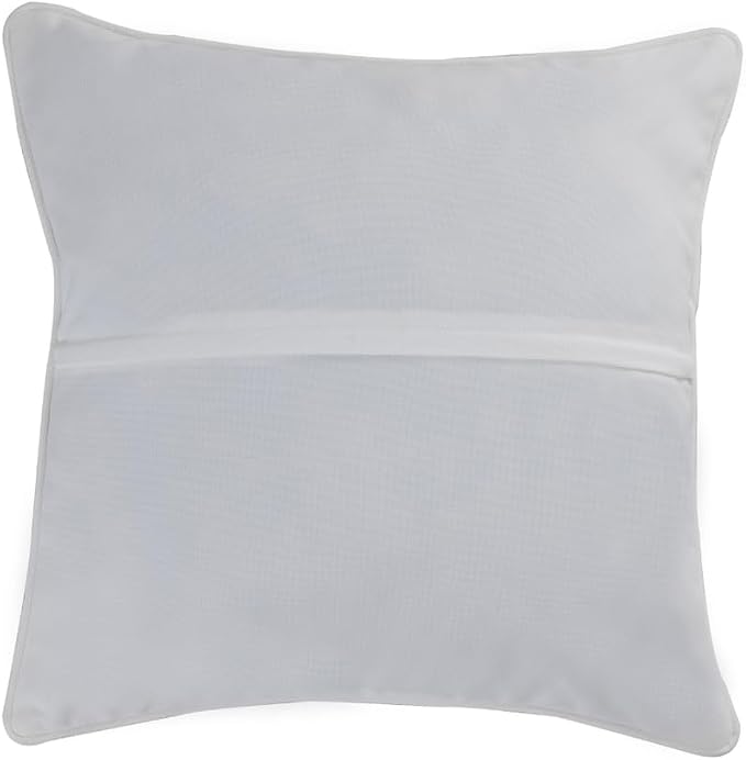 East Green 18 x 18 Waterproof Outdoor Pillow with Insert, Granite - Premium Olefin Outdoor Accent Pillow for Patio Furniture