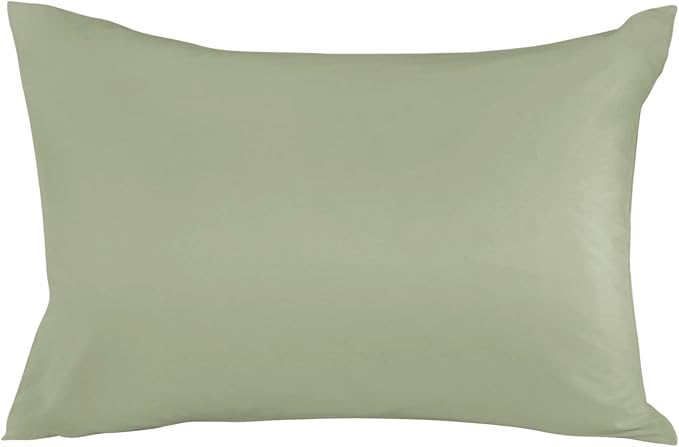 Outdoor Waterproof Pillow Covers for Patio Furniture Sage Green Decorative Throw Pillow Cover Spring Green Solid Color Pillowcases Set of 2 Cushion Case for Sofa Couch Chair Home Decor 20x12 inch