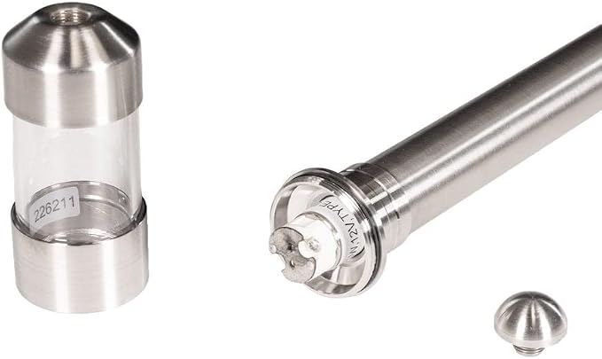 VOLT Max Spread 12V Stainless Steel Path Light (25"" Tall, 9"" Shade) | 16-Foot Diameter Area of Illumination, Lamp Ready, Low Voltage, Ideal for Outdoor Pathway Walkway Garden Driveway or Patio