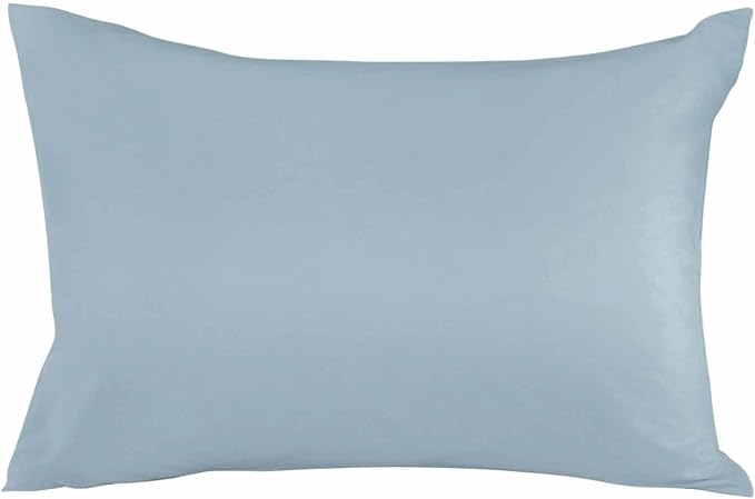 Outdoor Waterproof Throw Pillow Covers Set of 2 Winter Sky Blue Lumbar Pillowcases 20x12 Inches Solid Color Patio Decorative Pillows Cushion Case Patio Pillows for Couch Bed Chair Garden