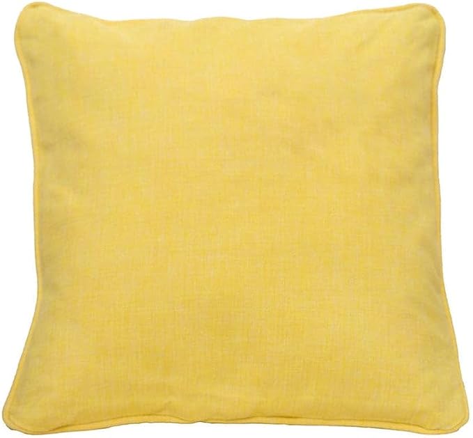East Green 18 x 18 Square Outdoor Accent Pillow, Set of 2, Yellow
