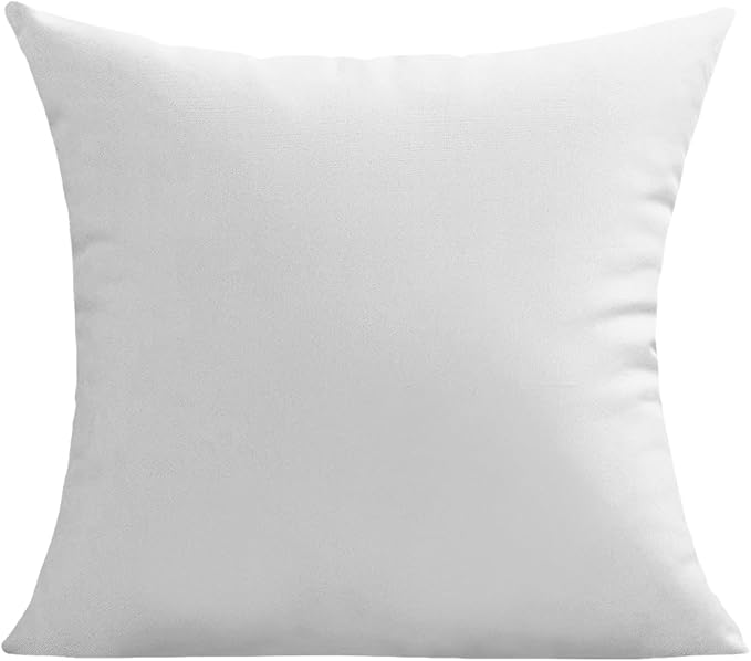 VAKADO Outdoor Waterproof Throw Pillow Covers 22X22 Set of 2 Decorative White Patio Furniture Cushion Cases Outside Decor for Couch Garden Bench Porch