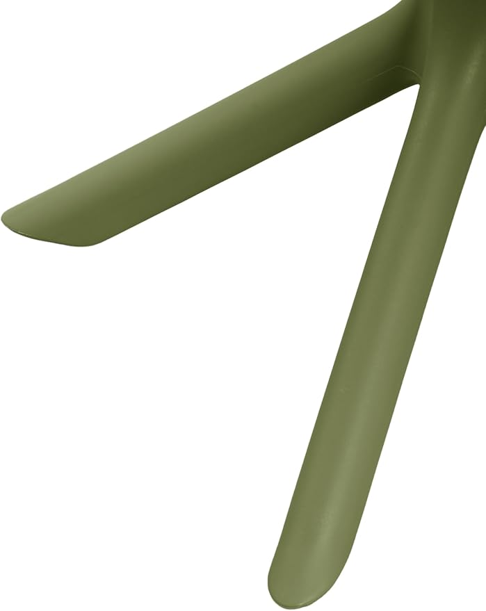 Christopher Knight Home Elshore Patio Bistro Table, Outdoor Plastic Round Table with Pedestal Base, Compact Bistro Table for Garden/Balcony/Poolside, Modern Coffee Table, Accent Table, Sage Green