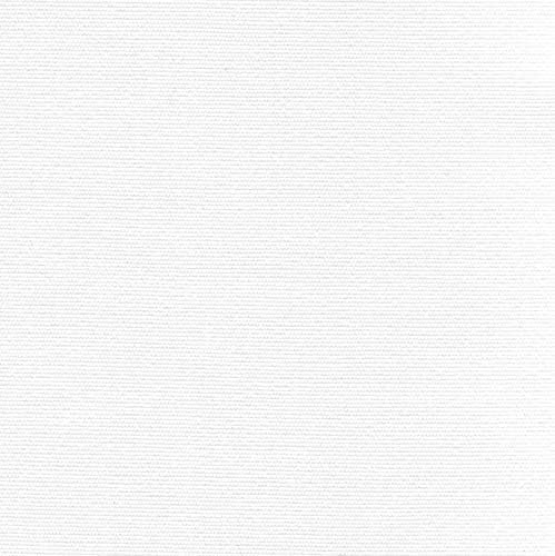 RSH DECOR: Sunbrella Deep Seating Cushion with Pillow Back | 25" x 25" Seat | Water and Fade-Resistant Performance Fabric | Outdoor Chair Cushion Set for Patio Furniture | Canvas White - Made in USA