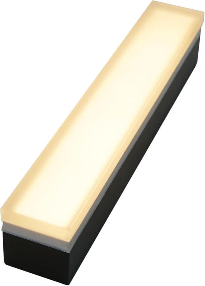 LUMENGY Paver Light 2x9 Inch (1.97x8.85), 2700K Warm White, Glare-Free Brick Lighting for Driveways, Walkways, Pool Decks and Patios, 12V Hardwired, IP67 Waterproof, Drive-Over Rated