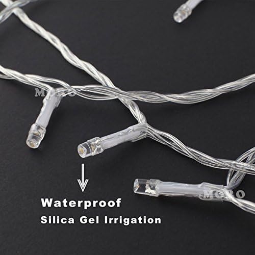 ZOIC 500 LED Christmas Wedding Party Fairy String Lights Lamp 100 Meters (328 feet) 8 Modes 31V Memory Function Warm White