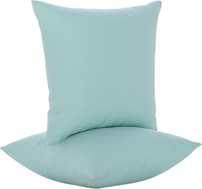 JMGBird Outdoor Throw Pillow Decorative Outdoor Pillows Waterproof | Decorative Pillows Square Pillows with Inserts for Couch, Bed, Sofa, Bench, Chair