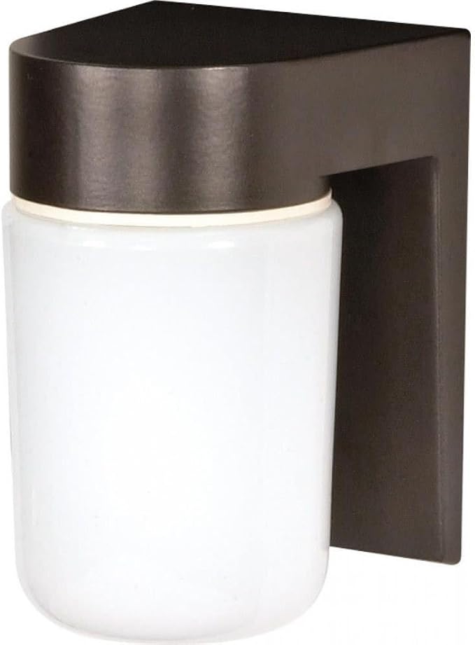 Nuvo Lighting SF77/138 Transitional One Light Outdoor Wall Mount in Bronze/Dark finish | Transitional