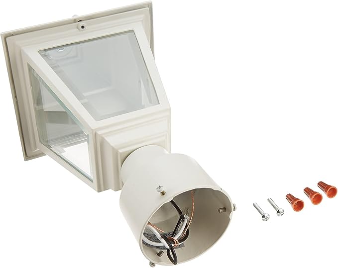 Nuvo Lighting 60/546 Traditional One Light Post Mount from Briton collection in White finish
