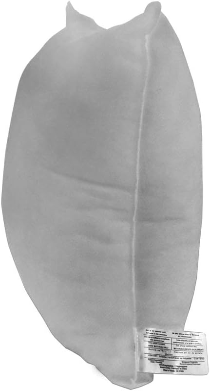 Hometex Canada Pillow Insert 20" x 20" Indoor Outdoor Polyester Filled Standard Cover (6 Pack)