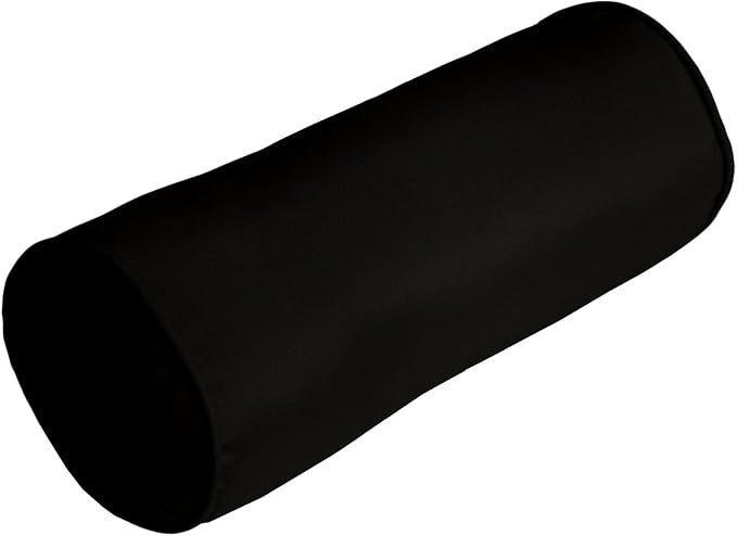 Comfort Classics Sunbrella Outdoor/Indoor Bolster Pillow in Raven Black Inc.