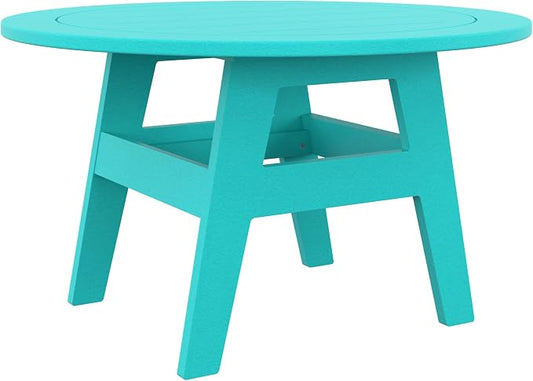 Outdoor Coffee Table, Turquoise – Durable Recycled Plastic Table, All-Weather