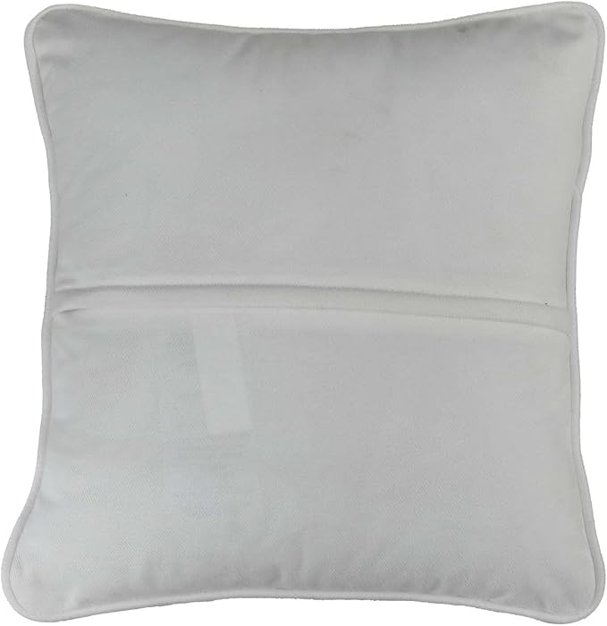 East Green 14 x 14 Square Outdoor Accent Pillow, Set of 2, Gingham Star