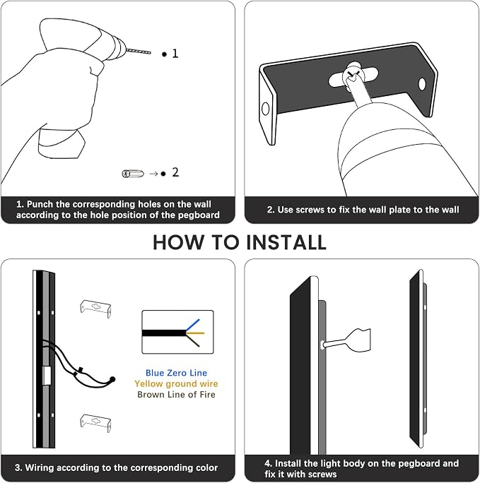 Outside Modern Wall Light, 47inch Outdoor LED Wall Lights, Minimalist Long Strip Wall Sconces, 3000K Warm White, IP65 Waterproof, Black Porch Lighting for Garden, Garage, House, Yard