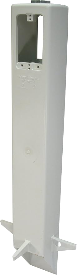 Arlington Industries GP26W Gard-N-Post Outdoor Landscape Lighting Garden Post, 26-Inch, White