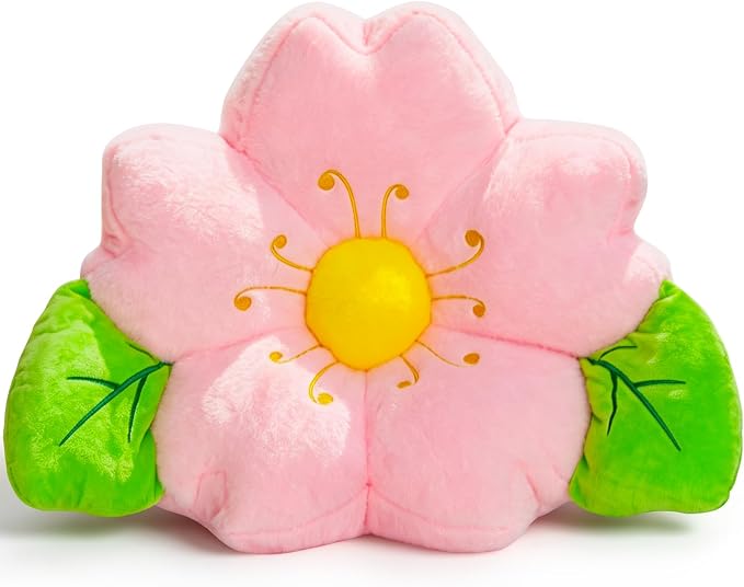 LANPU Sakura Outdoor Cushion, Plush Floral Pillow for Patio Furniture | Soft decorative pillow for balconies, sofas and porches. Adds floral charm to indoor and outdoor living spaces.