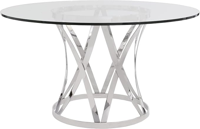38 Inch Round Tempered Flat Polished Edge Glass Table Top -1/4” Thick Round Glass Table Top–Heavy Duty, Dining, Coffee, and Office Tables by Fab Glass and Mirror