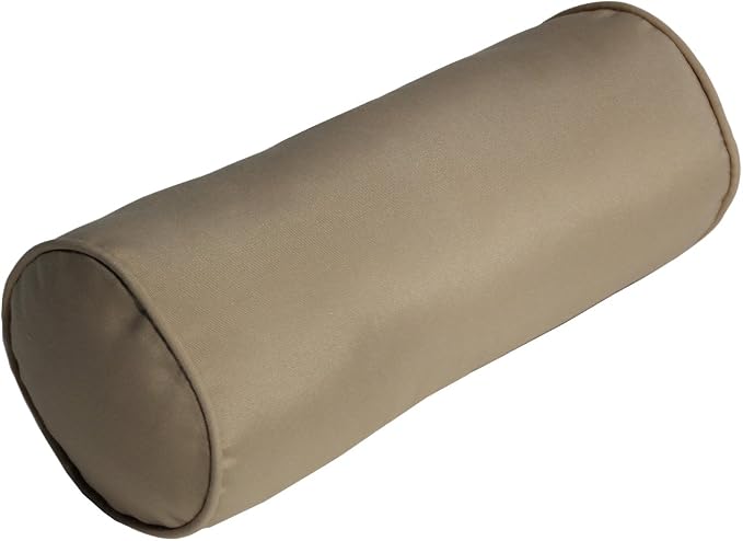Comfort Classics Sunbrella Outdoor/Indoor Bolster Pillow in Antique Beige Inc.
