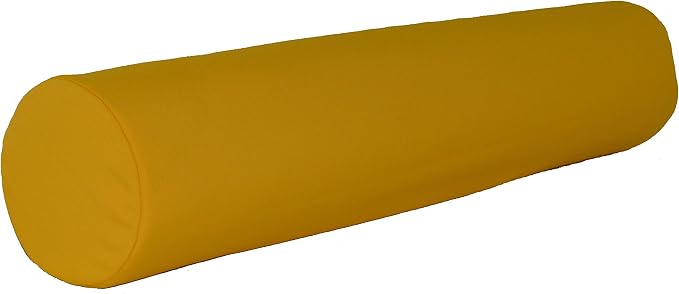 Furniture Barn USA 7" x 36" Bolster Pillow, Yellow