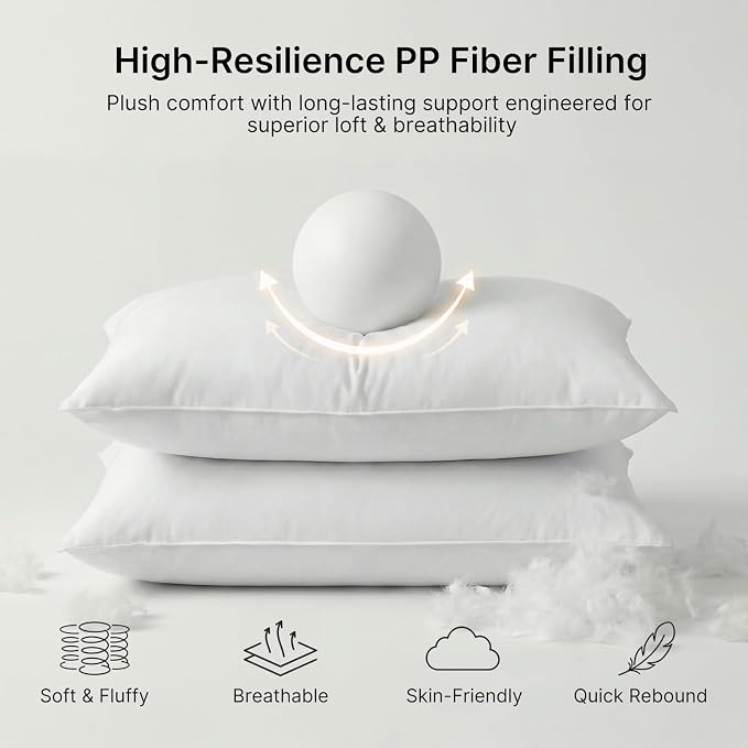 Outdoor Throw Pillow Set of 2 with Inserts, Outdoor Lumbar Pillow Water Resistant for Patio Furniture, 18x18 Inch Outdoor Pillows with Removable Zipper Cover