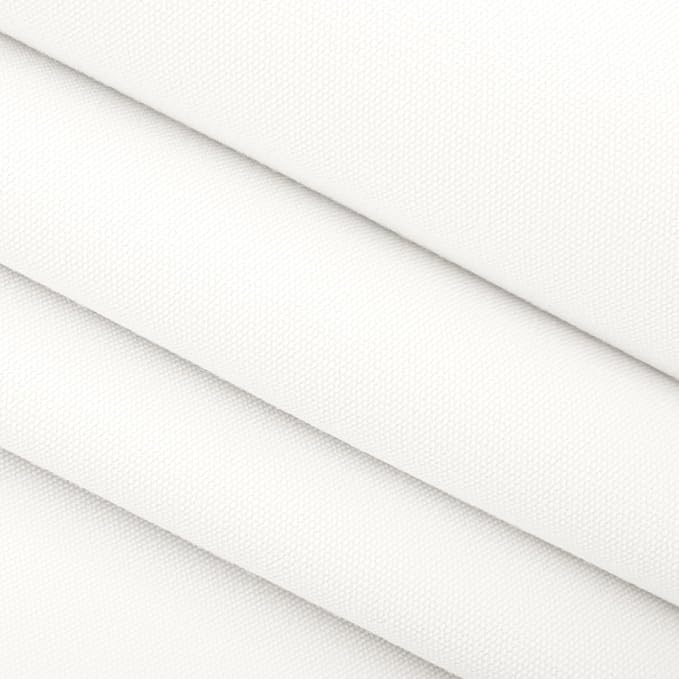 RSH DECOR Sunbrella Lumbar Throw Pillows, Canvas White, 20" x 12", Set of 4 | Set of 4, Water and Fade-Resistant, Down-Alternative Inserts, Outdoor Pillow Covers