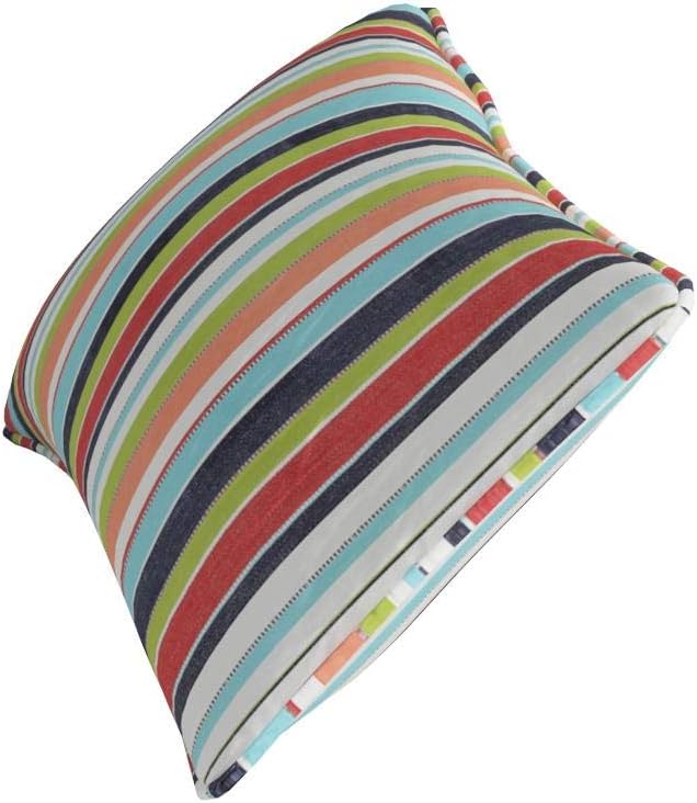 Mozaic Company Sunbrella Indoor/ Outdoor 12 by 24-inch Corded Pillow, Carousel Confetti, Set of 2