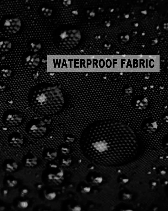 Outdoor Waterproof Pillow Covers for Patio Furniture Black Decorative Throw Pillow Cover Solid Color Pillowcases Set of 2 Cushion Case for Sofa Couch Chair Home Decor 20x20 inch x 2pcs