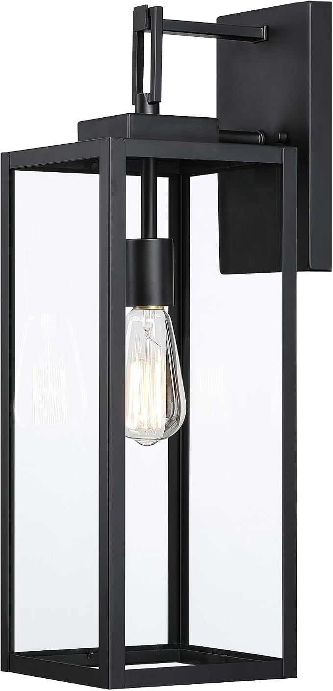 2 Pack 22" Large Size Outdoor Wall Sconce,22 Inch Outdoor Wall Lantern Light for Garage Porch Light Extra Large Exterior Light Fixture for Porch Patio