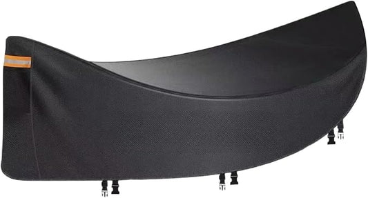 Hammock Protector – Waterproof Shield, Patio Swing Guard, Oxford Cloth | Windproof Weather Cover, Outdoor Furniture Cover for Garden Hammock with Fasteners