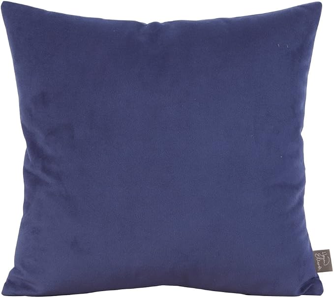 Howard Elliott Fluffy Square Throw Pillow, Premium Stuffer Decorative Comfortable Sleeper Cushion, Soft Square Pillow Insert for Bedroom, Couch & Sofa, 20 x 20 Inch, Bella Royal