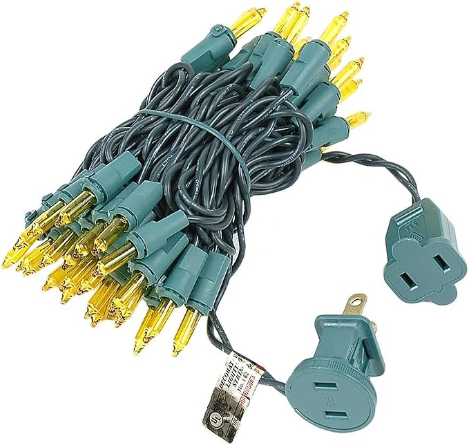 Novelty Lights 11 Feet 50 Bulbs Traditional Incandescent Mini Lights